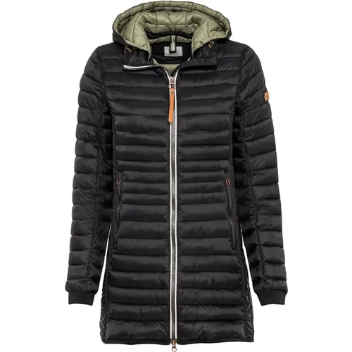 Lange Jacke aus recyceltem Polyamid , Damen, Größe: S - camel active - Modalova