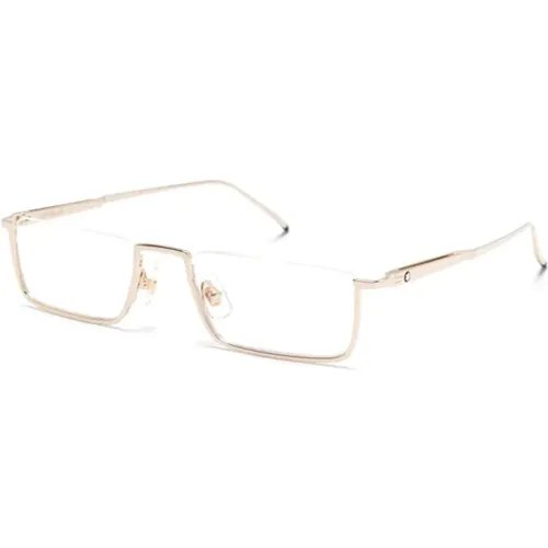 Mb0370O 001 Optical Frame , male, Sizes: 52 MM - Montblanc - Modalova