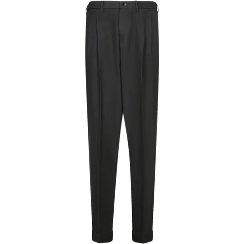 Schwarze Slim-fit Hose Dell'oglio - Dell'oglio - Modalova