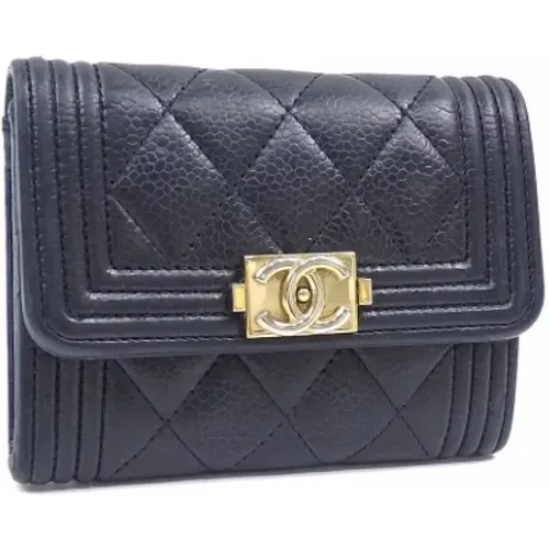 Pre-owned Leather wallets , female, Sizes: ONE SIZE - Chanel Vintage - Modalova