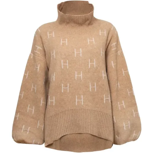 Hést, Fam Kurzer Pullover , Damen, Größe: XS - HÉST - Modalova