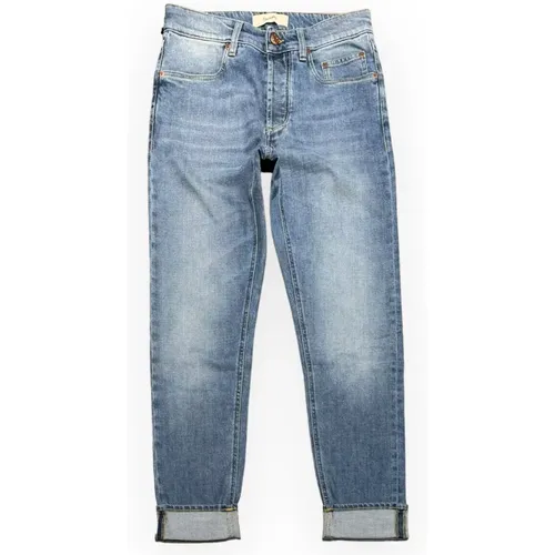 Stylish Denim Jeans by Marotta , male, Sizes: W31, W35, W32, W36, W33, W34 - Siviglia - Modalova