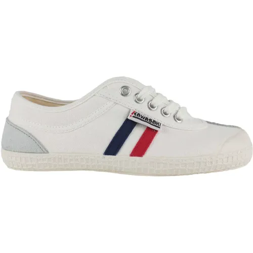 Retro Canvas Sneakers , Herren, Größe: 45 EU - Kawasaki - Modalova