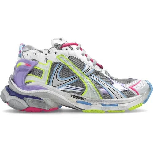 ‘Runner’ lace-up sneakers , female, Sizes: 2 UK, 8 UK - Balenciaga - Modalova