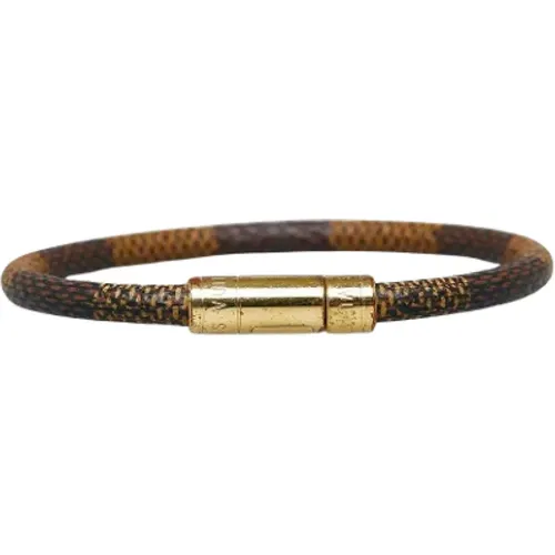 Pre-owned Canvas bracelets , female, Sizes: ONE SIZE - Louis Vuitton Vintage - Modalova