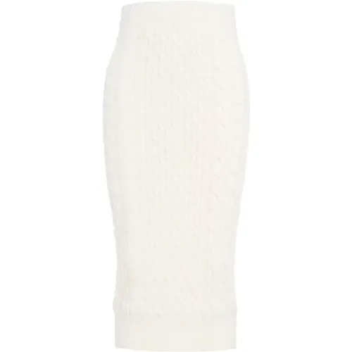 Cable Knit Tube Skirt , female, Sizes: M, S - Kaos - Modalova