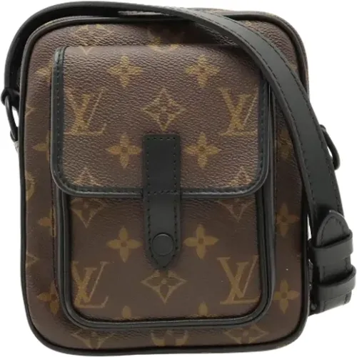 Pre-owned Canvas shoulder-bags , male, Sizes: ONE SIZE - Louis Vuitton Vintage - Modalova