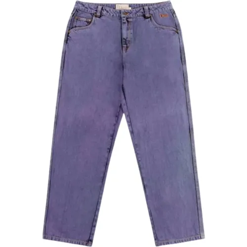 Locker sitzende Denim-Hose in Steinviolett - Dime Mtl - Modalova