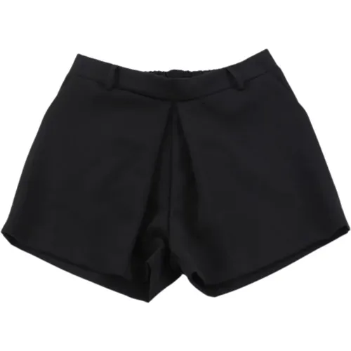 Schwarze Kinder-Shorts mit Rockeffekt - pinko - Modalova