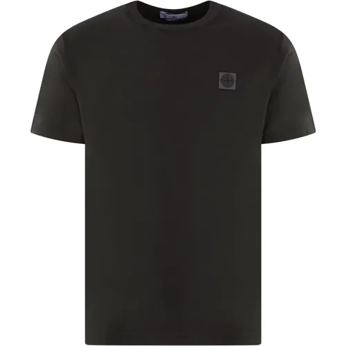 T-Shirts , Herren, Größe: M - Stone Island - Modalova