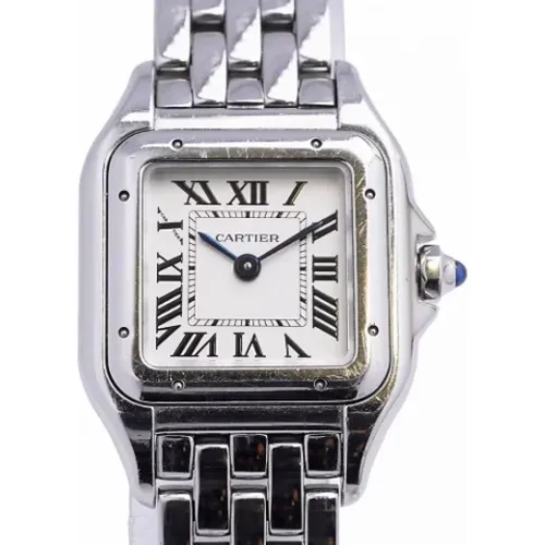 Pre-owned Glass watches , female, Sizes: ONE SIZE - Cartier Vintage - Modalova