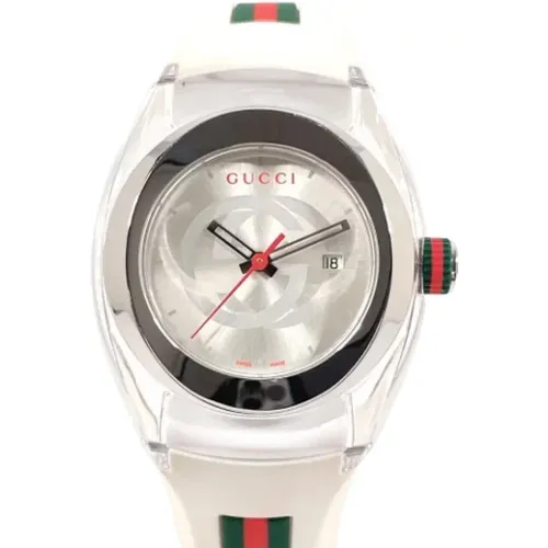 Pre-owned Stainless Steel watches , female, Sizes: ONE SIZE - Gucci Vintage - Modalova