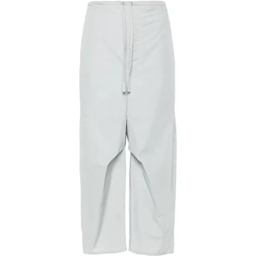 Cloud Grey Parachute Pants , female, Sizes: M, S - Lemaire - Modalova