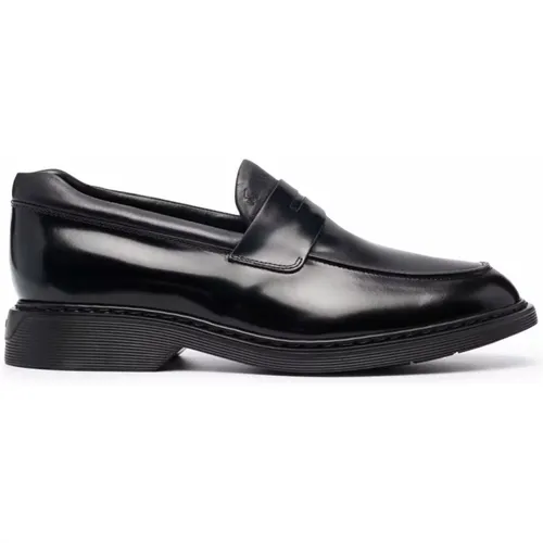 Flat Shoes for Women , male, Sizes: 10 UK, 5 UK, 6 1/2 UK, 7 UK, 8 UK, 7 1/2 UK - Hogan - Modalova
