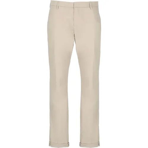 Sand Trousers , male, Sizes: W30 - Dondup - Modalova