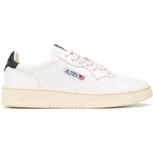 Multicolour Leather Low-Top Sneakers , male, Sizes: 12 UK, 10 UK, 7 UK, 8 UK, 6 UK - Autry - Modalova