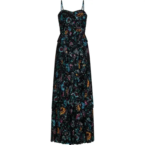 Floral Print Dress with Ruffles , female, Sizes: S, XS - Ulla Johnson - Modalova