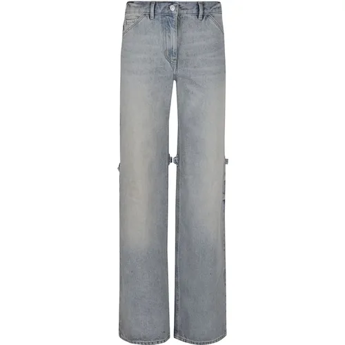 Blaue Jeans Damenmode Ss24 , Damen, Größe: 2XS - Courrèges - Modalova