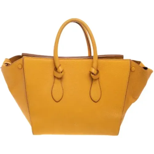 Pre-owned Leather totes , female, Sizes: ONE SIZE - Celine Vintage - Modalova