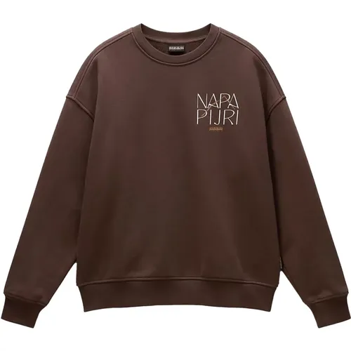 Gemütlicher Oversized Crewneck Sweatshirt - Napapijri - Modalova