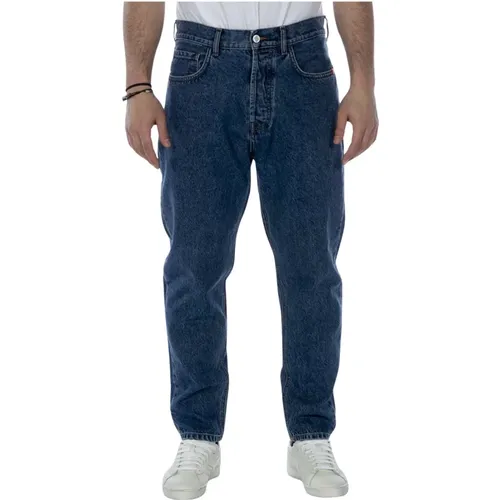 Jeans Jeremiah Denim Stone Wash Blau , Herren, Größe: W35 - Amish - Modalova