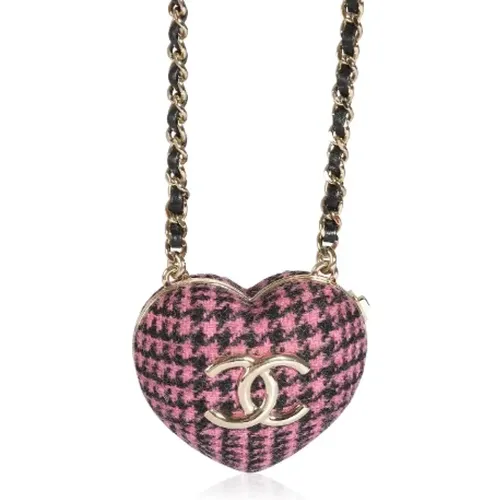 Pre-owned Fabric necklaces , female, Sizes: ONE SIZE - Chanel Vintage - Modalova