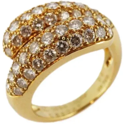 Pre-owned Gold rings , female, Sizes: ONE SIZE - Cartier Vintage - Modalova