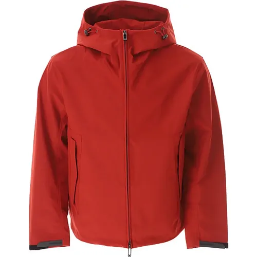 Dahila Hooded Jacket , male, Sizes: XL, M - Emporio Armani EA7 - Modalova