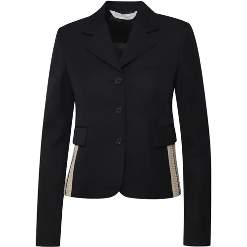 Wool Blend Blazer , female, Sizes: XS, S - Palm Angels - Modalova