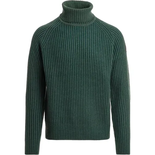 Rippstrick Ettore Wolle Rollkragenpullover , Herren, Größe: 2XL - Parajumpers - Modalova