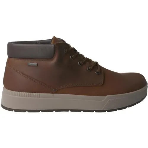 Brauner Gore-Tex Herrenstiefel - IGI&Co - Modalova