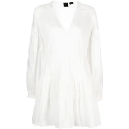 Weiße Kleider für Frauen , Damen, Größe: S - pinko - Modalova
