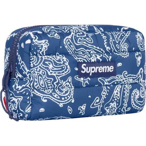 Paisley Puffer Pouch Limited Edition , female, Sizes: ONE SIZE - Supreme - Modalova