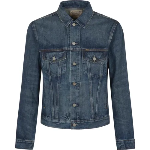 Icon Trucker Denim Jacket , male, Sizes: M, L, S, XL - Polo Ralph Lauren - Modalova