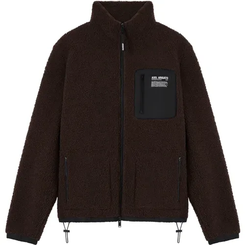 Billie Fleece Jacke , Herren, Größe: M - Axel Arigato - Modalova