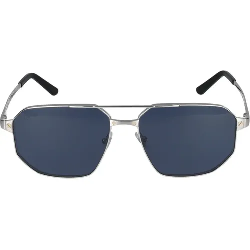 Sunglasses , male, Sizes: 60 MM - Cartier - Modalova