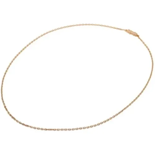 Pre-owned Rose Gold necklaces , female, Sizes: ONE SIZE - Cartier Vintage - Modalova