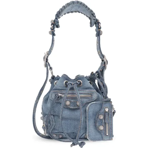 ‘Le Cagole XS’ bucket bag , female, Sizes: ONE SIZE - Balenciaga - Modalova