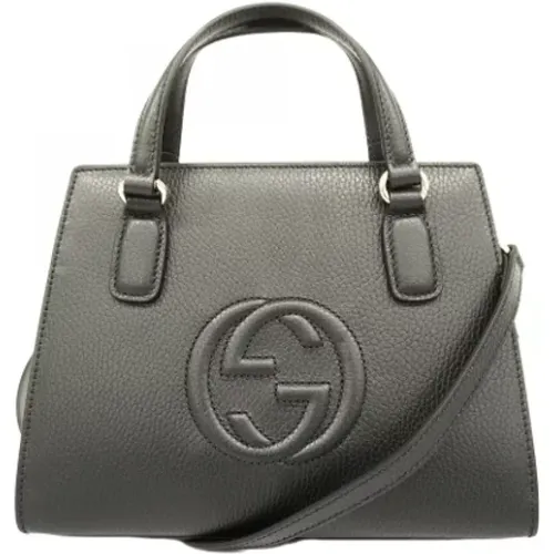 Pre-owned Leather gucci-bags , female, Sizes: ONE SIZE - Gucci Vintage - Modalova