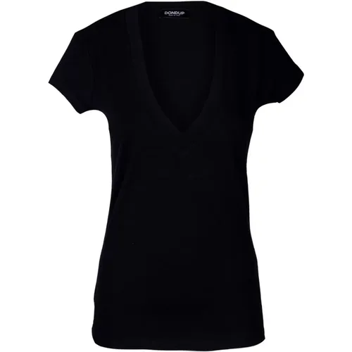 T-Shirts , female, Sizes: L, S - Dondup - Modalova