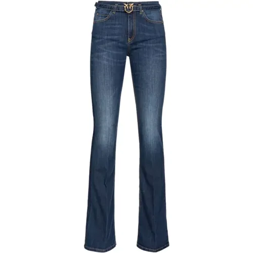 Denim Jeans für Damen , Damen, Größe: W26 - pinko - Modalova