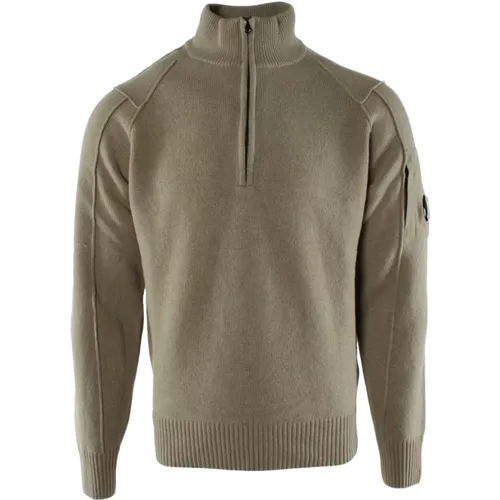 Wool Blend Men's Sweater , male, Sizes: L - C.P. Company - Modalova