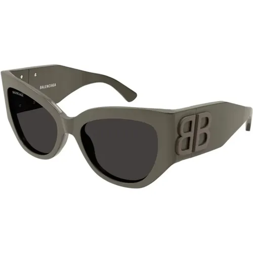 Braun Graue Sonnenbrille Bb0322S 004 - Balenciaga - Modalova