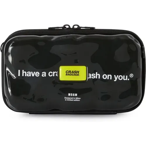 Einzigartige Hard Case Crash Baggage® mit Schultergurt und Griff , Damen, Größe: ONE Size - Msgm - Modalova