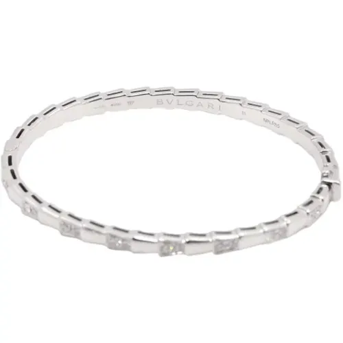 Pre-owned White Gold bracelets , female, Sizes: ONE SIZE - Bvlgari Vintage - Modalova