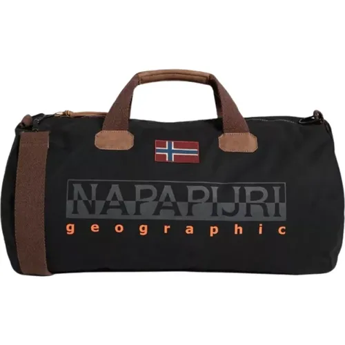 Heritage Travel Bag Bering , male, Sizes: ONE SIZE - Napapijri - Modalova