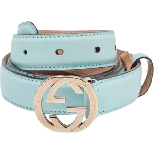 Pre-owned Leather belts , female, Sizes: ONE SIZE - Gucci Vintage - Modalova