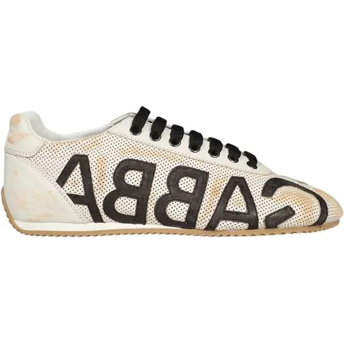 Weiße Sneaker für Herren , Herren, Größe: 43 EU - Dolce & Gabbana - Modalova