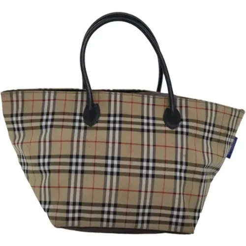 Pre-owned Canvas handbags , female, Sizes: ONE SIZE - Burberry Vintage - Modalova