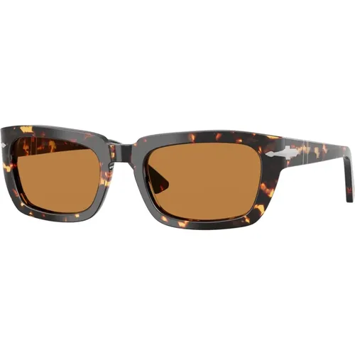 Stilvolle Sonnenbrille in Braunverlauf , unisex, Größe: 54 MM - Persol - Modalova